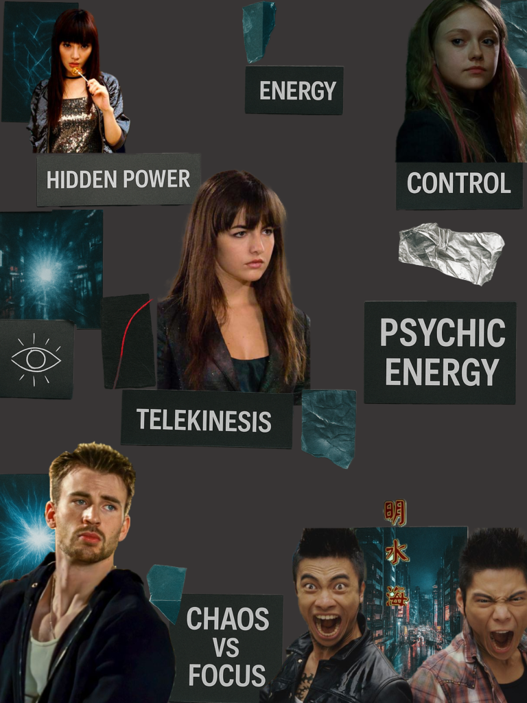 Moodboard Push film tasarımı